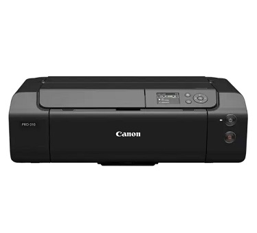 מדפסת מקצועית A3+ הזרקת דיו צבעונית אלחוטי ורשת קנון Canon imagePROGRAF PRO-310 A3+ Color 4800x2400dpi 10 Ink Colors Only Replace The Empty Ink Cartridge 3.0 Inch LCD LAN RJ45 Wi-Fi